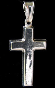 Religious 925 Sterling Silver Cross Traditional Charm Pendant 9965B - PremiumBead Primary Image 1