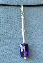 Load image into Gallery viewer, Shimmering Amethyst Sterling Silver Pendant!! 006492 - PremiumBead Primary Image 1
