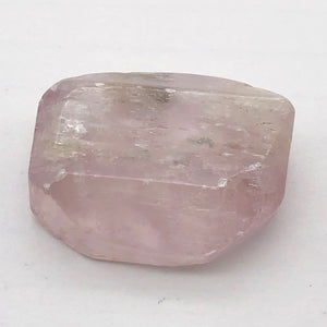 Kunzite Chatoyant Pink Crystal Pendant Bead | 34x24x10mm | 1 Bead |