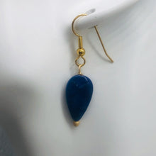 Load image into Gallery viewer, Lapis Lazuli and14K Gold Filled Earrings | 1 5/8&quot; (Long) | Blue | 1 Pair |
