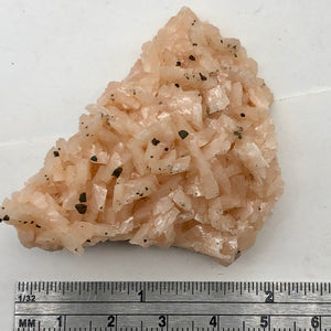 Dolomite Crystal with Pyrite Natural Display Specimen | 2.25x1.63x.75" |