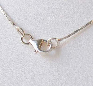 Italian! 5.2 Grams Shimmering Solid Sterling Silver Designer Necklace 10122B - PremiumBead Alternate Image 4