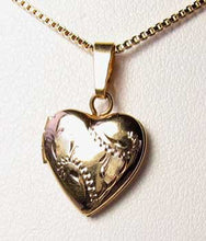 Load image into Gallery viewer, Valentine&#39;s Engraved 14Kgf Heart Locket Pendant 10535 - PremiumBead Alternate Image 2
