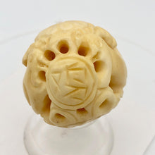 Load image into Gallery viewer, Chinese Zodiac Year of the Rooster Waterbuffalo Bone Bead | 30mm| Cream| 1 Bead| - PremiumBead Alternate Image 7
