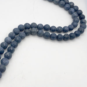 4 Faceted 14mm Blue Sponge Coral Beads 004658 - PremiumBead Alternate Image 11