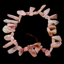 Load image into Gallery viewer, Peruvian Opal 91g Varied Bead Strand | 16&quot; | Pink | 43 Beads |

