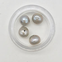 Load image into Gallery viewer, Silvery Moonlight Romance Fresh Water Pearls | 11x8-7.5x7mm | 4 Pearls | - PremiumBead Primary Image 1
