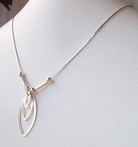 Italian! 5.2 Grams Shimmering Solid Sterling Silver Designer Necklace 10122B - PremiumBead Alternate Image 3