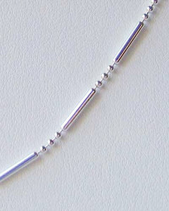 Italian Silver Waterfall Chain 22" Necklace 10025C - PremiumBead Alternate Image 3