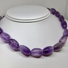 Load image into Gallery viewer, Grape Candy Amethyst Nugget Focal Bead Strand 110475B - PremiumBead Alternate Image 5
