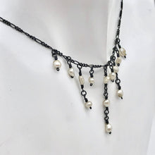 Load image into Gallery viewer, Unique Antiqued Freshwater Pearl Dangle Necklace 4234 - PremiumBead Alternate Image 5

