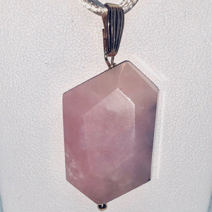 Pink Peruvian Opal Pendant with 12Kgf Findings 509862G4 - PremiumBead Primary Image 1