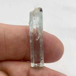 One Rare Natural Aquamarine Crystal | 32x7x7mm | 19.925cts | Sky blue | - PremiumBead Alternate Image 3