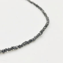 Load image into Gallery viewer, Natural Black Druzy Diamond Beads | 13 Beads | approx. 1&quot; | 2.25x1.5mm | 10594A - PremiumBead Alternate Image 9

