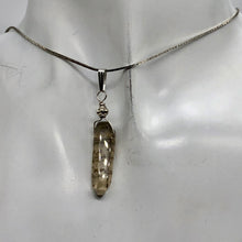 Load image into Gallery viewer, Smoky Quartz Sterling Silver Crystal | 1 1/2&quot; Long | Smoky Clear | 1 Pendant |
