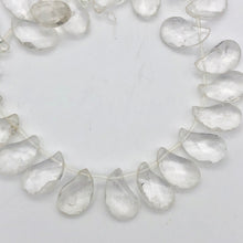 Load image into Gallery viewer, 2 Quartz 19x12mm Faceted Paisley Briolette Beads - PremiumBead Alternate Image 2
