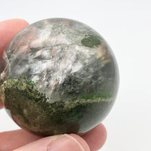 Load image into Gallery viewer, Lodalite Garden Chlorite Specimen Sphere | 53mm or 2.1&quot; | Clear/Green | 211.5g - PremiumBead Alternate Image 8
