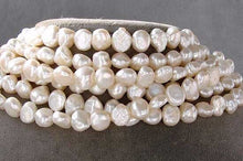 Load image into Gallery viewer, Lovely Baroque Creamy White FW Pearl Strand 106662 - PremiumBead Alternate Image 3
