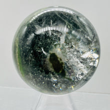 Load image into Gallery viewer, Lodalite Garden Chlorite Specimen Sphere | 53mm or 2.1&quot; | Clear/Green | 211.5g
