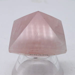 Rose Quartz Double Pyramid | 43x29mm | Pink | 1 Display Specimen |