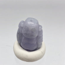 Load image into Gallery viewer, 26.8cts Hand Carved Buddha Lavender Jade Pendant Bead | 21x15x9.5mm | Lavender - PremiumBead Alternate Image 8
