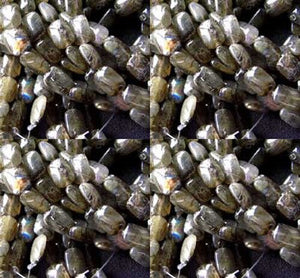 Fiery Natural Labradorite 14x10mm Rectangle Bead Strand 108273 - PremiumBead Alternate Image 4
