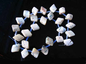 6 Unique African Opal Diamond-Cut Beads 003323 - PremiumBead Alternate Image 12