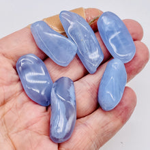 Load image into Gallery viewer, Chalcedony 47g Nugget | 41x16x7 to 32x17x8mm | Blue | 6 Pendant Bead
