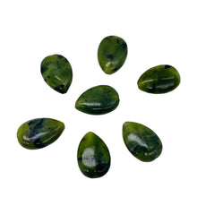 Load image into Gallery viewer, 7 Beads of Premium Briolette Nephrite Jade Beads 10264P
