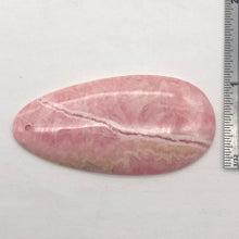 Load image into Gallery viewer, Natural Lacy Pink Rhodochrosite Pendant Bead | 60x30mm| Pink | Teardrop | 1 Bd | - PremiumBead Alternate Image 6
