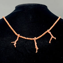 Load image into Gallery viewer, AAA Natural Salmon Coral Bead Strand 102600
