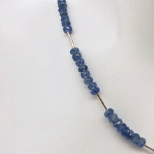 Load image into Gallery viewer, 41cts Genuine Untreated Blue Sapphire &amp; Sterling Silver Necklace 203285 - PremiumBead Alternate Image 5
