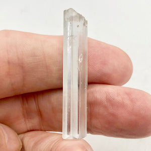 One Rare Natural Aquamarine Crystal | 45x12x7mm | 38.445cts | Sky blue | - PremiumBead Alternate Image 5