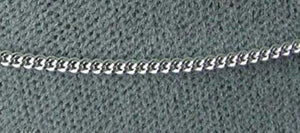 24" Sterling Silver Fine Curb Chain 1mm 103480 - PremiumBead Primary Image 1