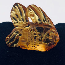 Load image into Gallery viewer, Amber Fish | 30x28x10 mm | Orange | 1 Pendant Figurine
