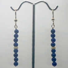 Load image into Gallery viewer, Natural AAA Lapis with 14K Rose Gold Filled Earrings | 2&quot;Long | Blue |

