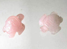 Load image into Gallery viewer, Majestic 2 Carved Rose Quartz Sea Turtle Beads - PremiumBead Alternate Image 2
