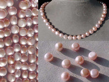 Load image into Gallery viewer, Enchanting Natural Pink Button Pearl Strand 104475 - PremiumBead Primary Image 1
