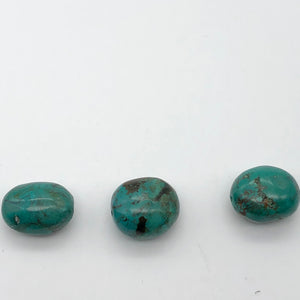 Amazing! 3 Genuine Natural Turquoise Nugget Beads 105cts 010607K - PremiumBead Alternate Image 2