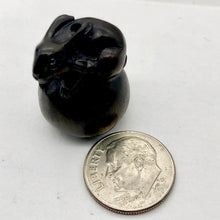 Load image into Gallery viewer, Hoppity Hop Carved Bunny Rabbit Teak Ojime Netsuke Bead | 25x18x18mm | Brown - PremiumBead Alternate Image 6
