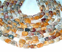 Load image into Gallery viewer, Golden Crazy Lace Agate Focal Bead Strand 108974 - PremiumBead Primary Image 1
