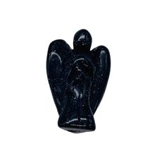 Load image into Gallery viewer, Guardian Angel Blue Angel | 21x14x9mm | Goldstone | 1 Figurine |
