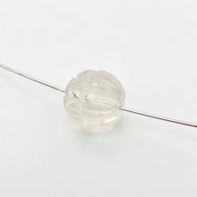 Load image into Gallery viewer, Rare! 3 Hand Carved Quartz Lotus 12mm Beads - PremiumBead Alternate Image 4
