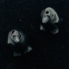 Load image into Gallery viewer, March of The Penguins Carved Hematite FIGURINE
