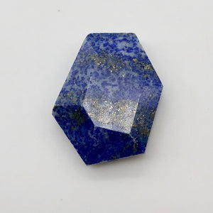 45cts Starry Indigo Lapis Lazuli 28x22mm Pendant Bead 10478U - PremiumBead Alternate Image 4