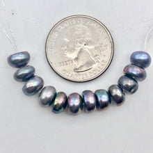 Load image into Gallery viewer, 12 Rainbow Peacock 8x4-7x5mm Pearls - PremiumBead Alternate Image 2
