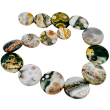 Load image into Gallery viewer, Ocean Jasper Graduated Round | 21x9 to 32x9 mm | Multi-color | 15 Beads
