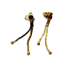 Load image into Gallery viewer, 14K Gold Chain Drop Dangle Earrings | 1&quot; Long | Gold | 1 Pair |
