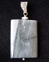 Load image into Gallery viewer, Exotic! Cat&#39;S Eye Quartz &amp; Silver Pendant 507132A - PremiumBead Alternate Image 2
