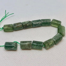 Load image into Gallery viewer, 3 Green Kyanite 11.5mm Tube Beads 9468 - PremiumBead Alternate Image 3
